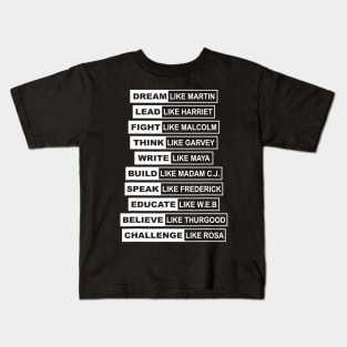 Black Month History Black Lives Matter T shirt Kids T-Shirt